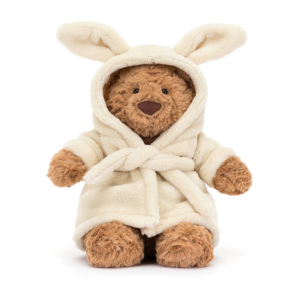 Bartholomew Bear Bathrobe Medium JELLYCAT